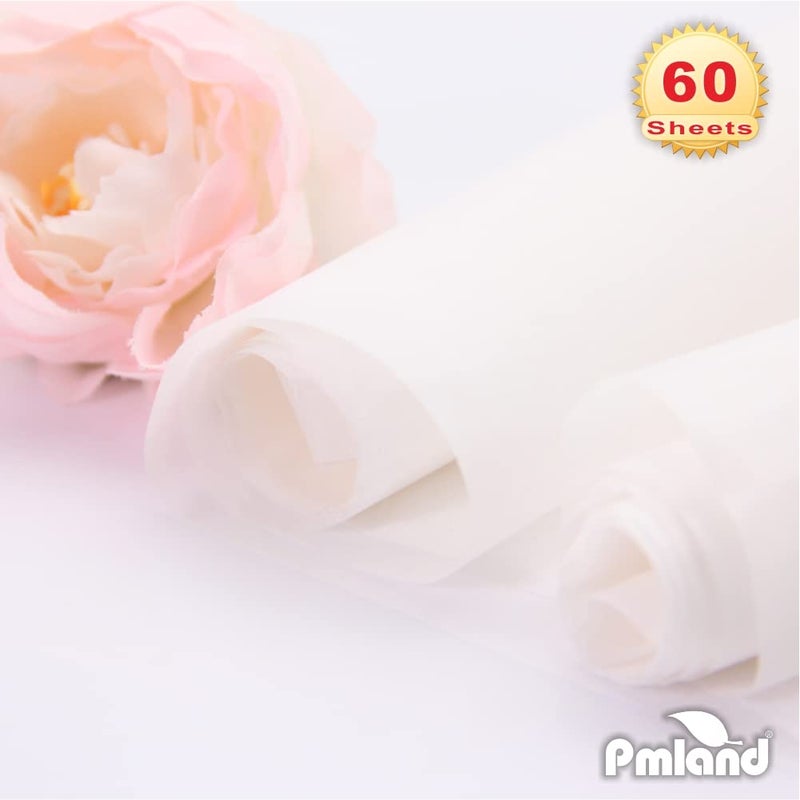 PMLAND Gift Wrapping Tissue Paper - White Color - 20 Inches x 26 Inches 60 Sheets - Image 5